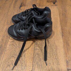 Revolution Dancewear Style 901 child dance sneakers - black, 2.5